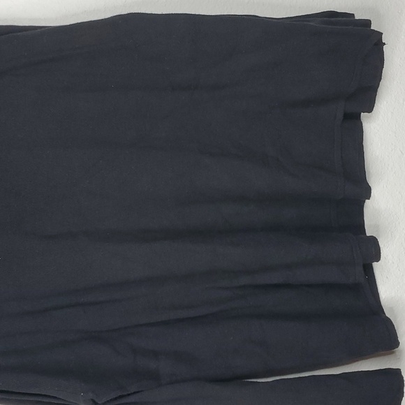 J Jill Sweater Crewneck Long Sleeve Solid Black Staple Career Fitted Womens L - Picture 9 of 10